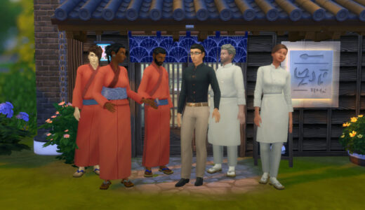 【Sims4】お寿司屋さんシリーズのこと2