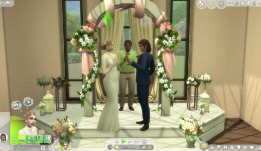 【動画裏話】不運なパン屋さんPart7-8【Sims4 / My Wedding Stories】